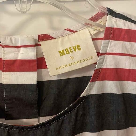 Maeve Anthropologie Striped Wide-leg Jumpsuit - Picture 4 of 8